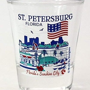St. Petersburg Florida Great American Cities Collection borrelglas