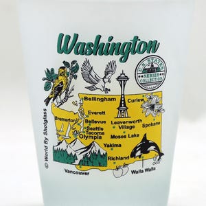 Washington State US States Series Collection Shot Glass