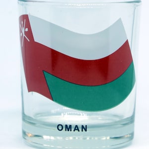 Oman Flag Shot Glass