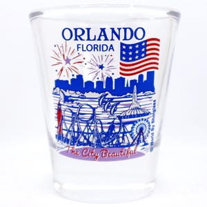 Orlando Florida Great American Cities Collection Shot Glass