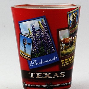 Póster de Texas, vaso de chupito Rtp