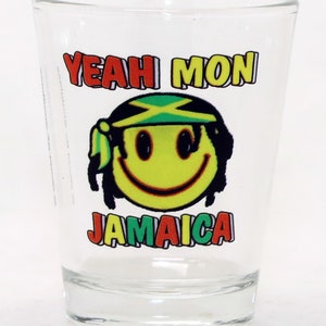 Jamaica Yeah Mon Shot Glass