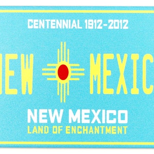New Mexico Nummernschild Kühlschrank Sammler Souvenir Magnet 2,5 &quot;x 3,5