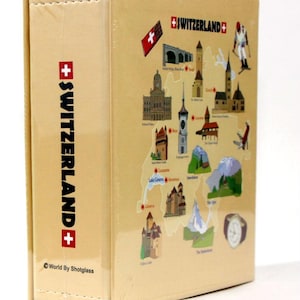 Switzerland Embossed Photo Album 200 Photos / 4x6