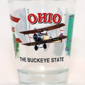 Ohio The Buckeye State All-American Collection Shot Glass