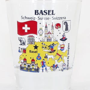Basel Switzerland Great Swiss Cities Collection Shot Glass