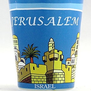 Jerusalem Israel Old City Shot Glass