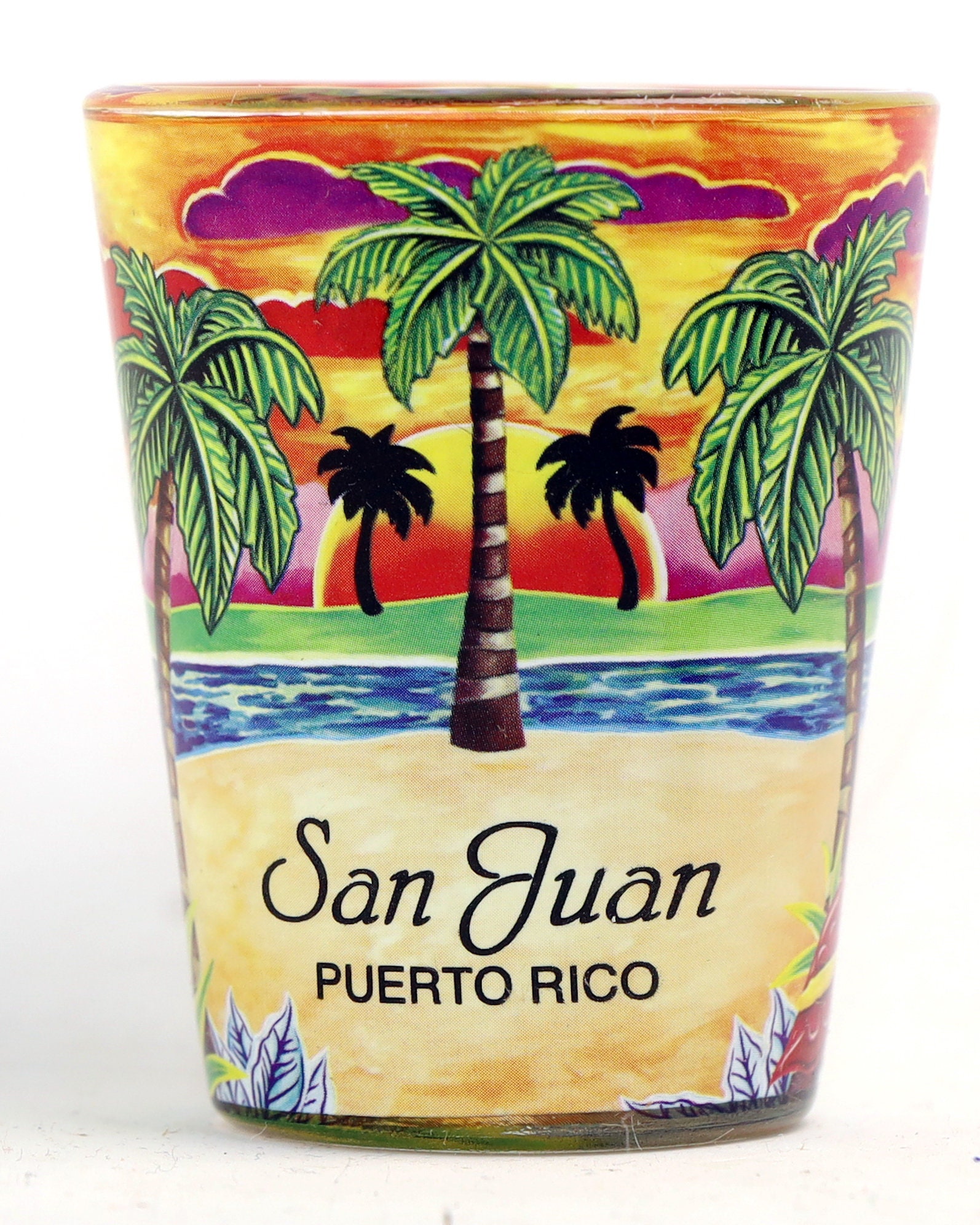 Puerto Rico Rocks Glasses Cinco De Mayo Shot Glasses San Juan Puerto Rico Souvenir Shot Glass ...