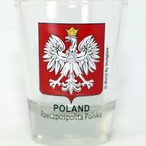 Poland Coat Of Arms Shot Glass