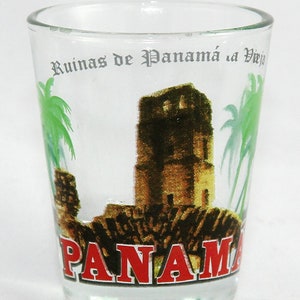 Panama Viejo Old City Historical Shot Glass