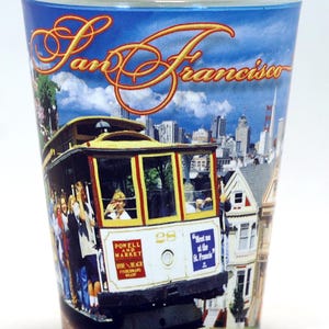 San Francisco California Photo Collage Shot Glass