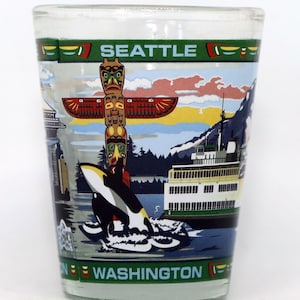 “Seattle Washington Native” Schnapsglas