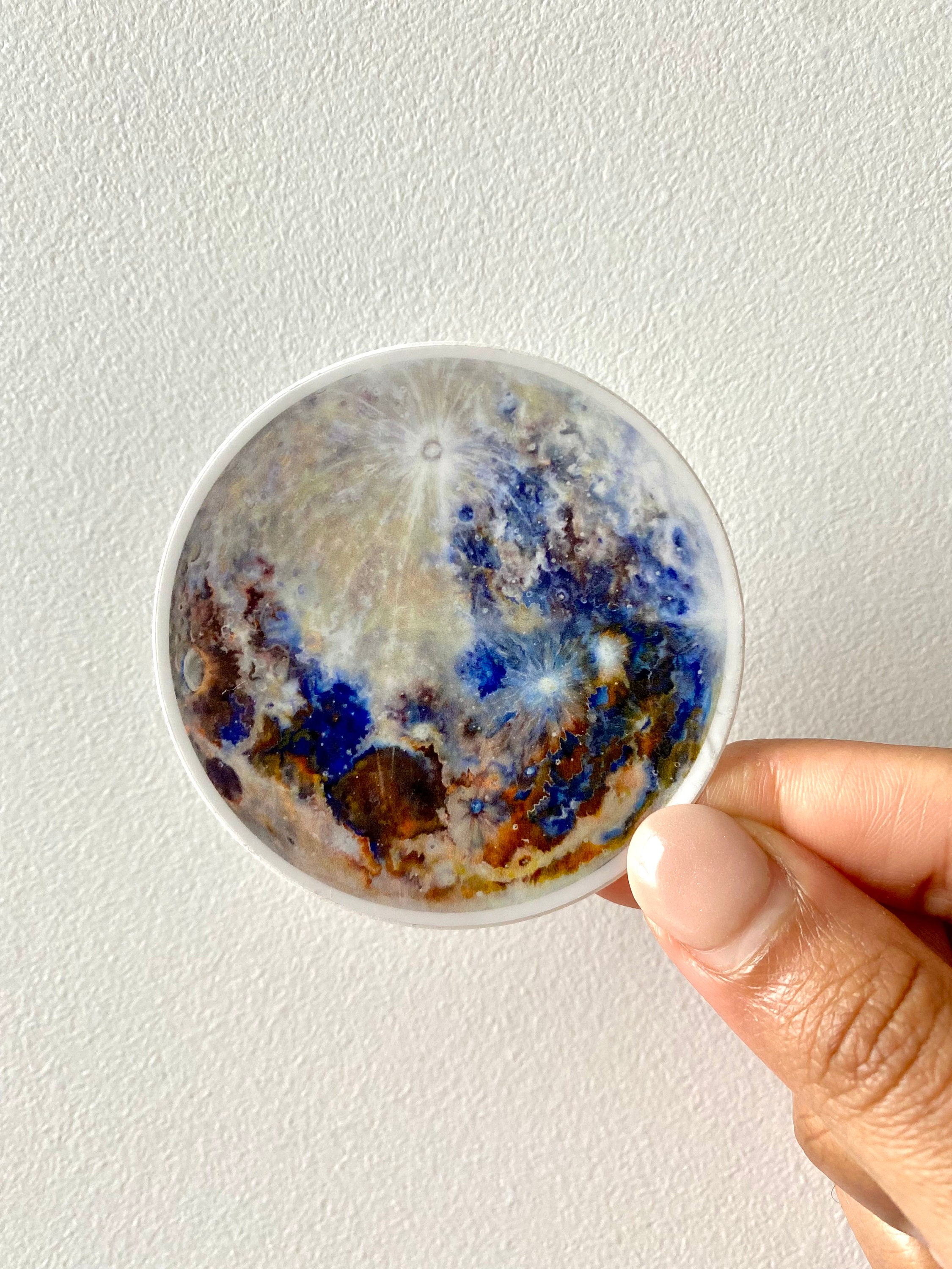 Celestial Moon Sticker, 2x2 Inches - Etsy