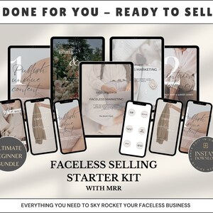 Faceless Digital Marketing Bundle
