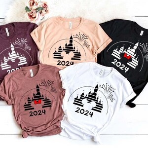 Disney shirt 2024, Personalized Disney Vacation Shirt, Disneyworld Family Shirts 2024 Disney Family Shirt, Custom Disney Family Shirts 2024