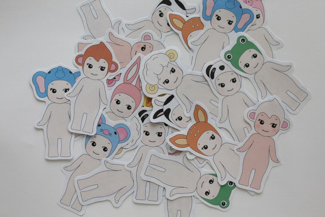 Sonny Angel Animals Sticker Pack - Etsy
