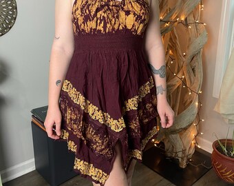 Haftowana sukienka cygańska