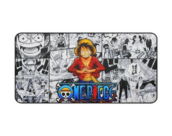 Tapis de souris Anime Grand sous-vêtement de bureau Tapis de bureau gaming Grand tapis de souris Manga Tapis de bureau Anime Cadeau collègue pour petit ami