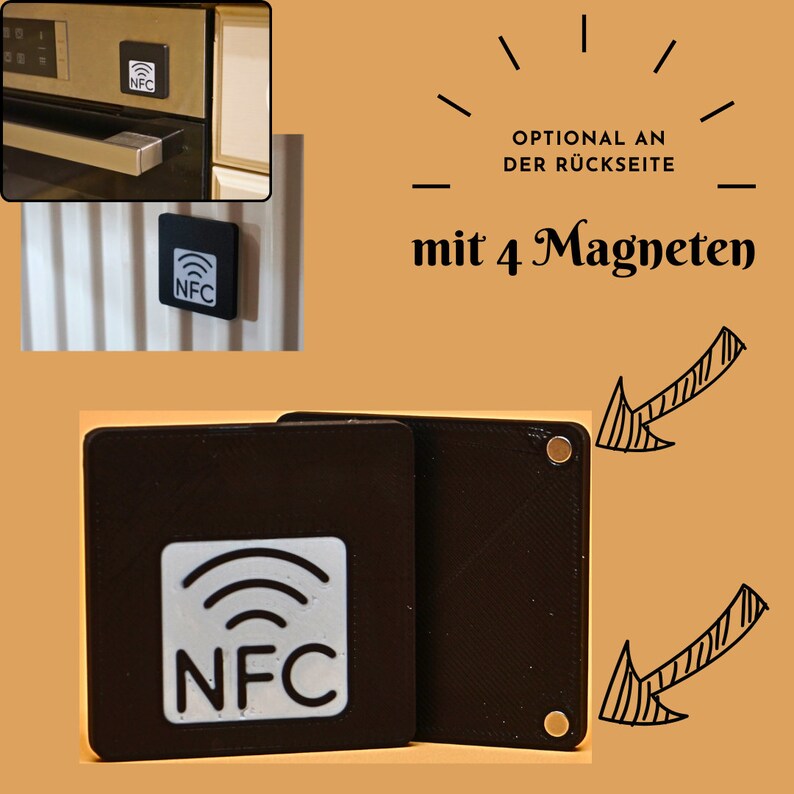 NFC TAG Writable NFC Tag NFC Keychain Holder NFC Tag