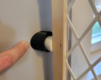 1.5" Baby/Pet Safety Gate Mounts For Feet up to 1.5"