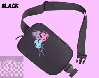 Borsa da cintura Disney / Borsa da cintura con palloncini retrò di Topolino / Marsupio / Borsa a spalla / Borsa da addio al nubilato / Borsa a tracolla atletica ovunque