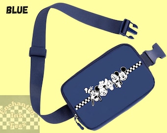 Borsa a tracolla Disney / Borsa a tracolla retrò Mickey & Friends / Marsupio / Borsa a tracolla / Borsa da addio al nubilato / Borsa a tracolla sportiva Everywhere