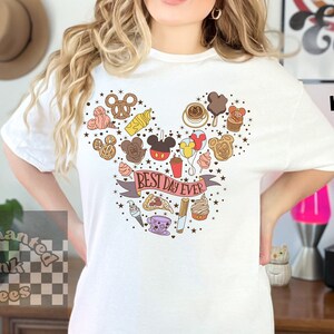 Best Day Ever Shirt, Disney Trip Shirts, Cute Disney Here For The Snacks Shirt Doodles, Disney Vacation Shirt, Mickey Ears Sweatshirt