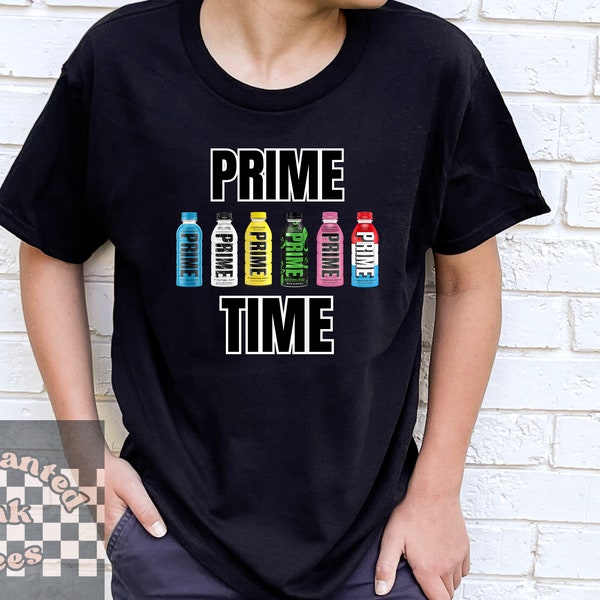 Prime Energy JEUGD & VOLWASSEN Trendy shirt, Prime Energy Drink Kid Sweatshirt, grappige hoodie, TikTok Viral, grappige meme, uniek vakantiekindcadeau
