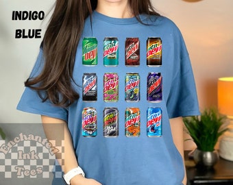 Mountain Dew Soda Trendy Shirt, Coke Soda Shirt, Funny Soda Crewneck Shirt, TikTok Viral, tiktok, funny meme, Soda Sweatshirt tiktok