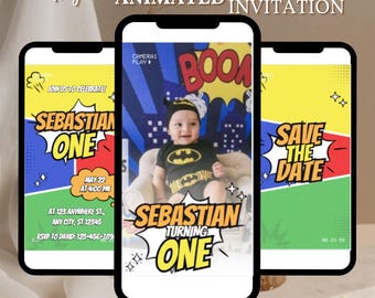 Editable Superheroes Birthday Invitation, Superhero Birthday Invite, Editable Avengers Superhero Invitation Card, Avengers Birthday Party