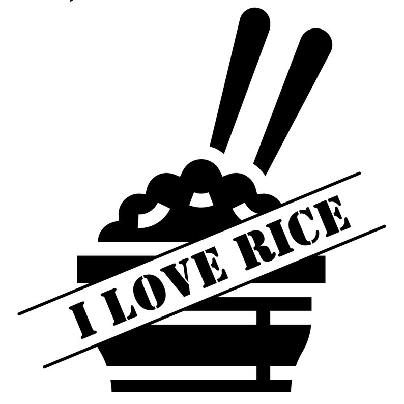 Rice SVG Filipino SVG Rice Lover Cut File for Cricut File - Etsy