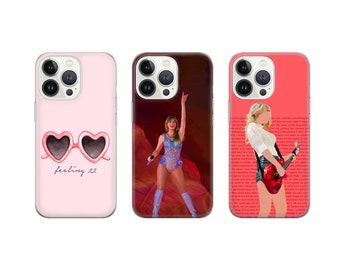 Swift Phone Case Aesthetic Taylor Song Lyrics 22 fit for iPhone 15 Pro Max 14 Plus, 13 12 11 XR & Samsung S24 S23 A54 A53 Pixel 8 Pro 7