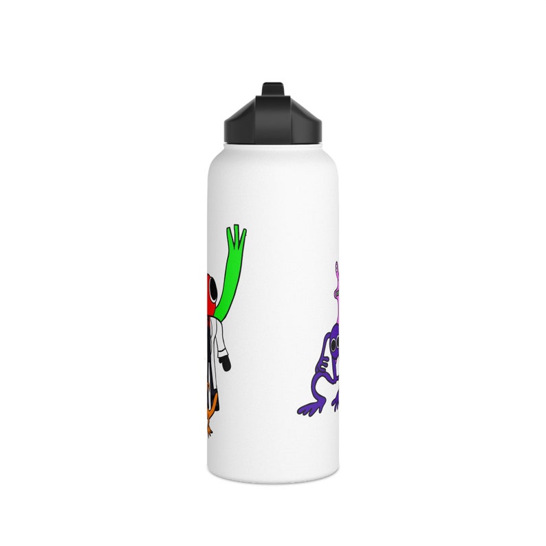 Personalized- Rainbow Friends Roblox Stainless Steel Water Bottle, Standard Lid, cup for kids image 2