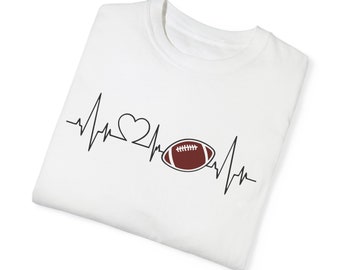 football tshirt Unisex Garment-Dyed T-shirt