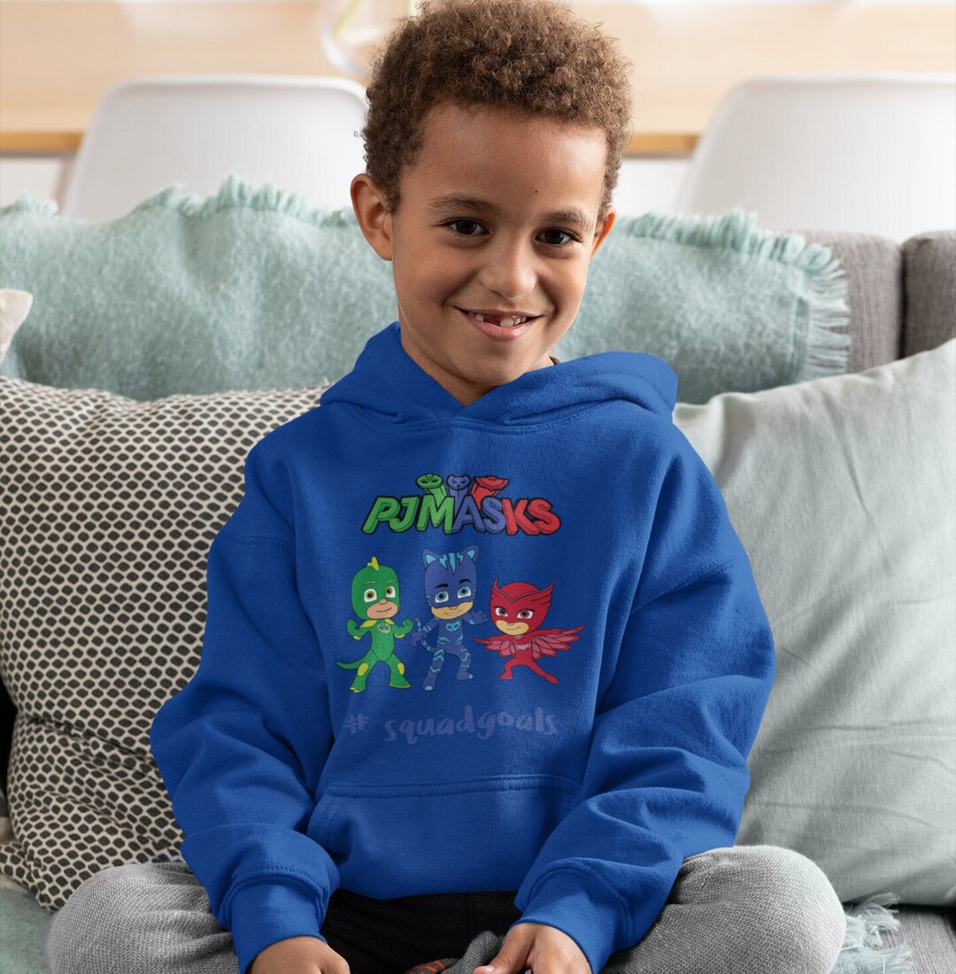 PJ Masks Hoodie for Kids and Toddlers Pull Over Pj Masks Etsy