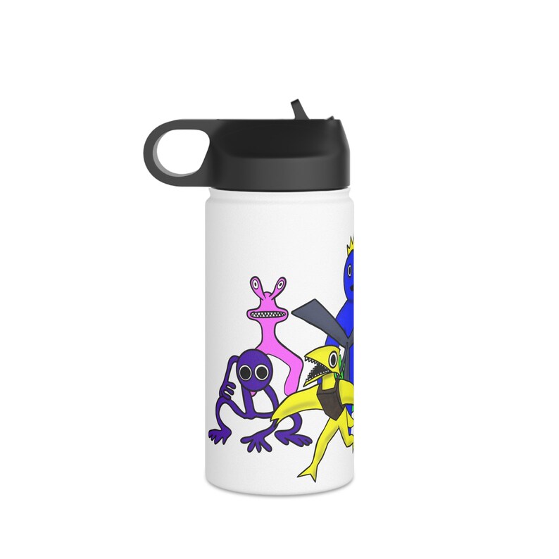 Personalized- Rainbow Friends Roblox Stainless Steel Water Bottle, Standard Lid, cup for kids image 7