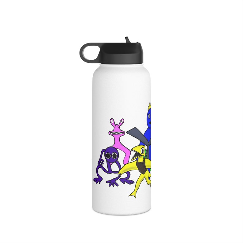 Personalized- Rainbow Friends Roblox Stainless Steel Water Bottle, Standard Lid, cup for kids image 3