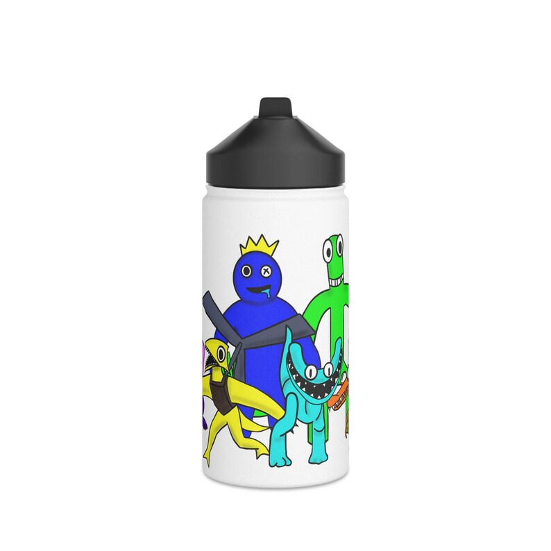 Personalized- Rainbow Friends Roblox Stainless Steel Water Bottle, Standard Lid, cup for kids image 5