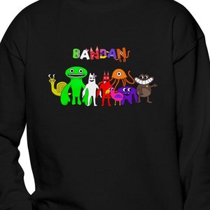 Garten of BanBan sweatshirt for kids video game theme Youth Crewneck Sweatshirt Gift for boys girls