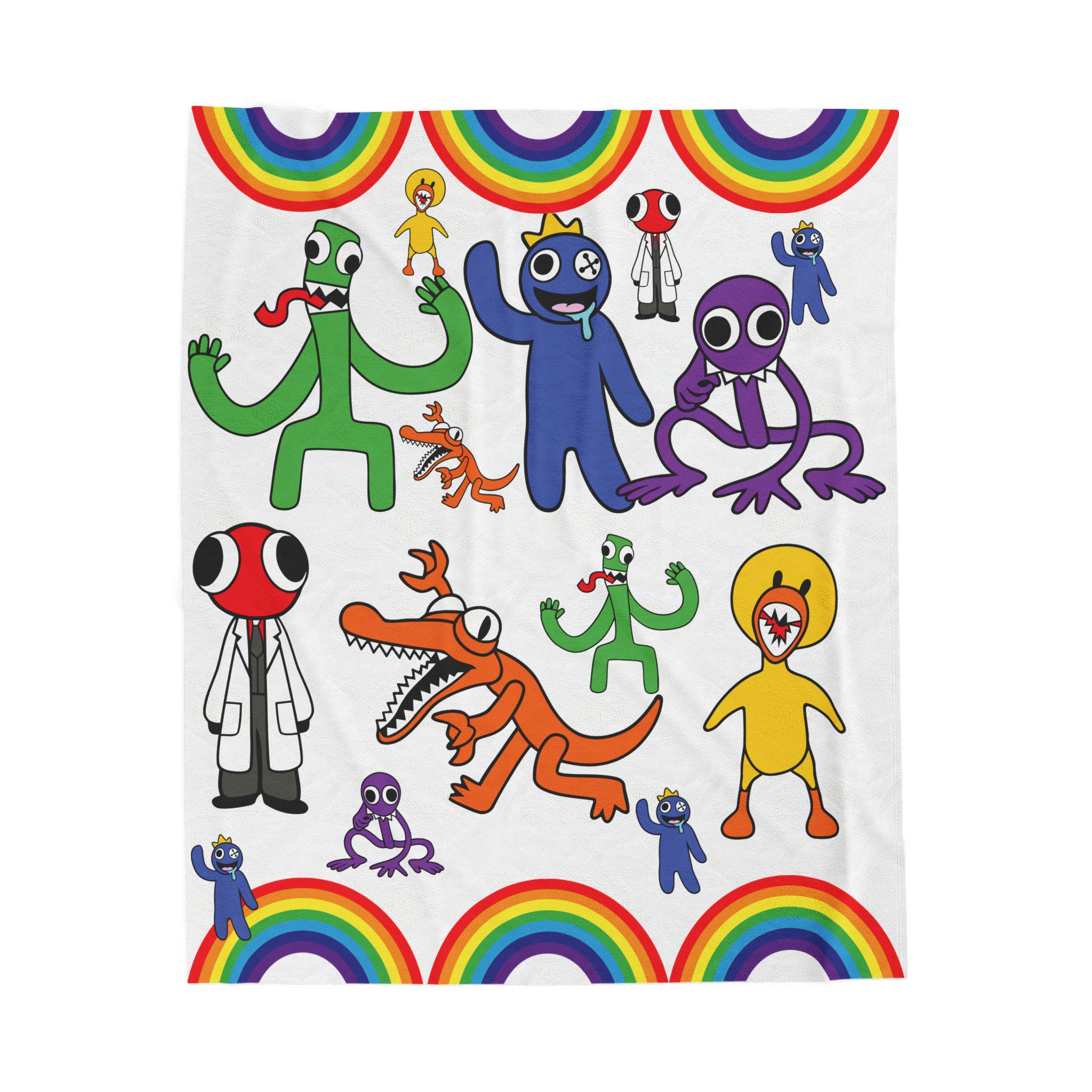 MOC Roblox Rainbow Friends - Porte E Mostri - Set Di Mattoncini Da Costruzione BuildMoc (Polybag)