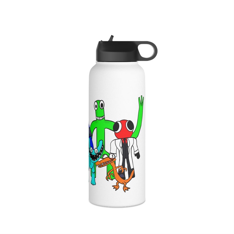 Personalized- Rainbow Friends Roblox Stainless Steel Water Bottle, Standard Lid, cup for kids image 4