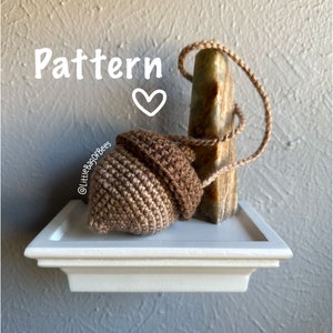 Crochet Acorn Pouch PATTERN ONLY!!