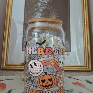 Spooky Glass Tumbler