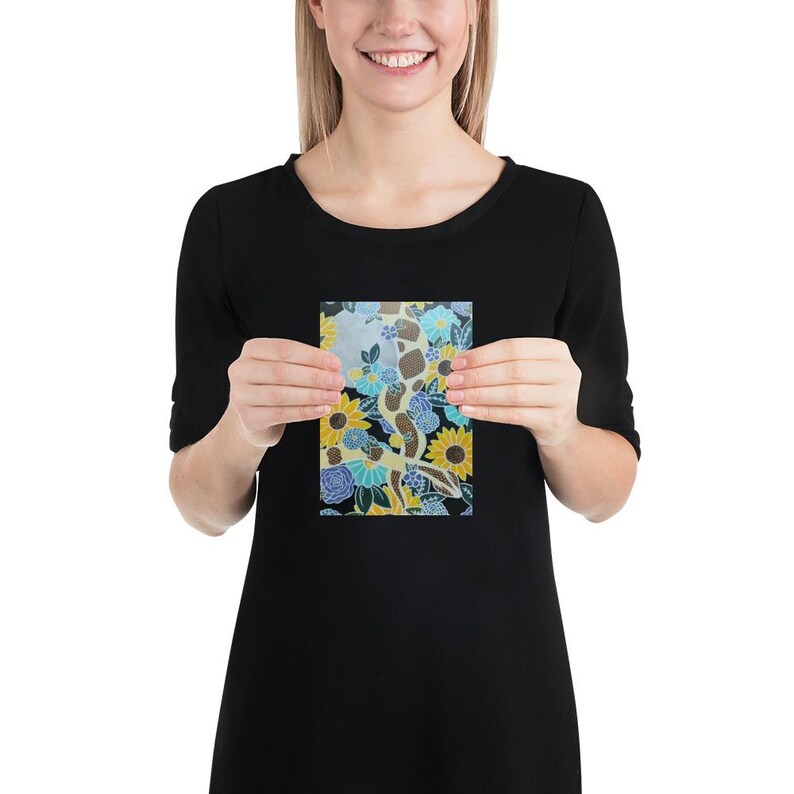 Sunflower Python: Poster