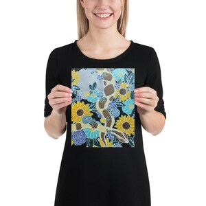 Sunflower Python: Poster