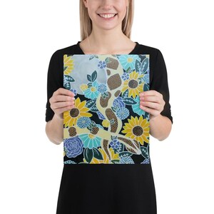 Sunflower Python: Poster