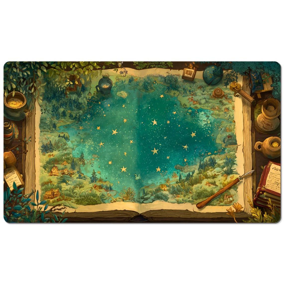 Magic Map Price Magic Map MTG Playmat – 24x14 MTG Mouse Pad - Etsy