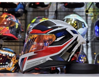 Original GSB S-361 Franzan Design Full Face Helmet Size XL