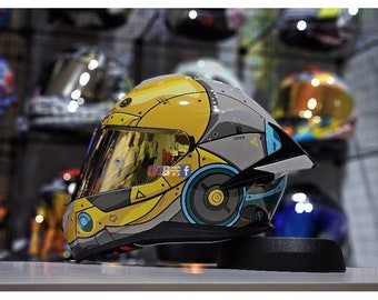 Original GSB S-361GT Bumblebee Full Face Helmet Size XL