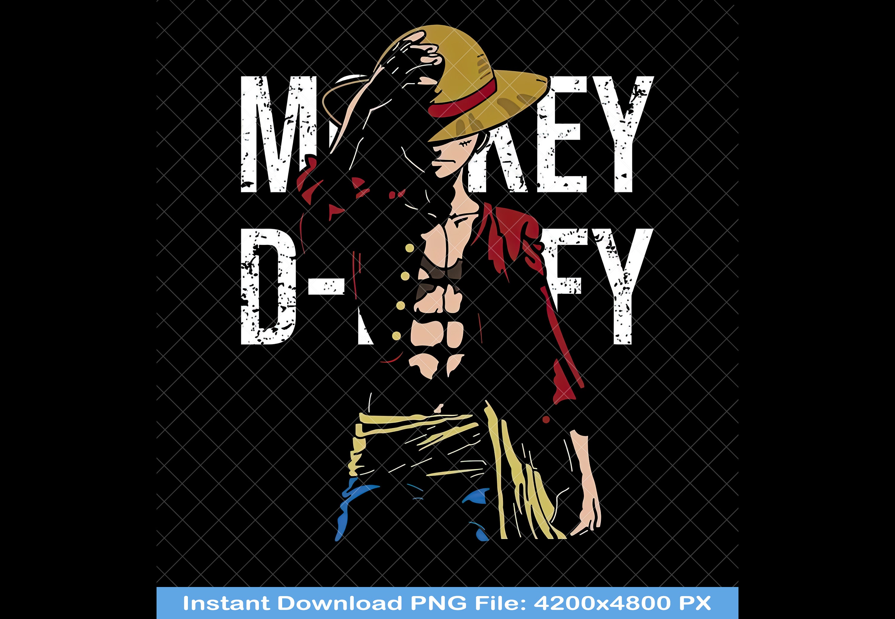 Monkey D Luffy designs, themes, templates and downloadable graphic